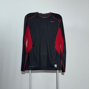 Nike Men's Black Long Sleeve Shirt Size S